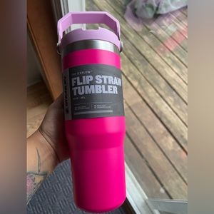 Bnwt Stanley hot pink tumbler